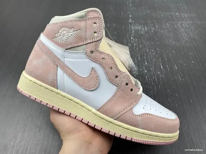 Pink 1 High FD2596-600 Air Jordan OG Retro (Women's) Washed 0623